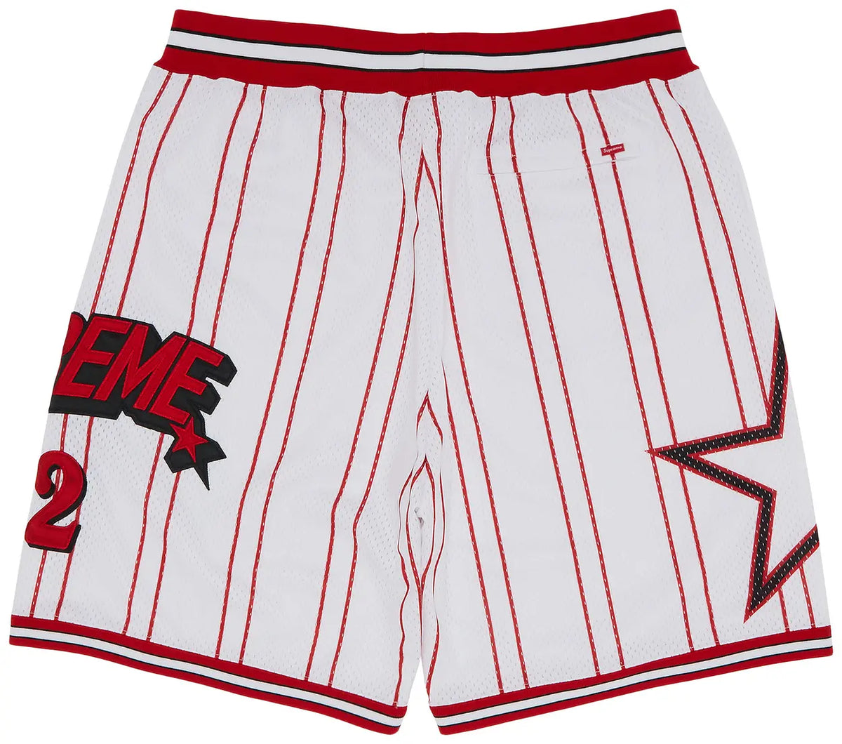Supreme Star Basketball Short 'White' – GotEmKicks
