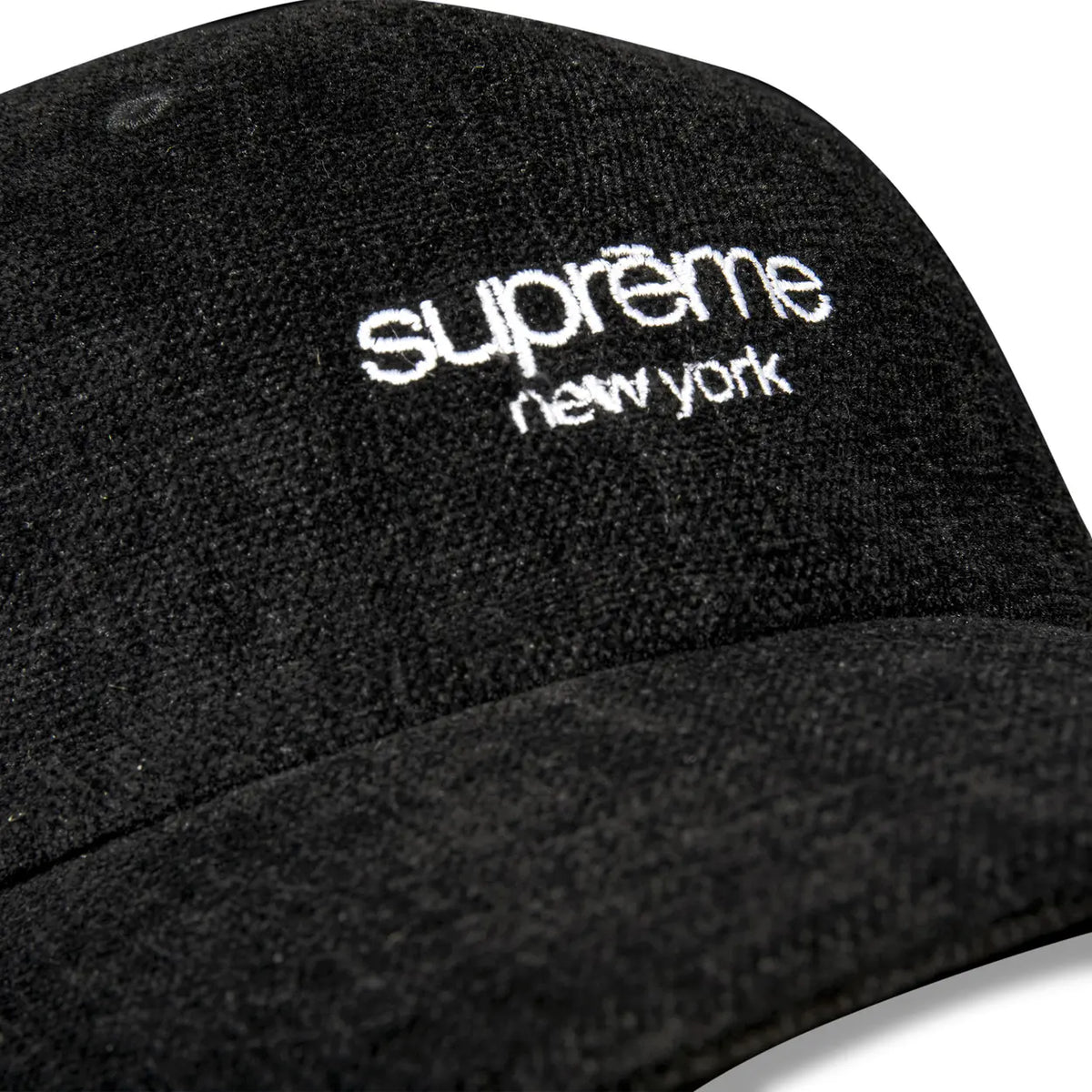Supreme Chenille 6-Panel 'Black' – GotEmKicks