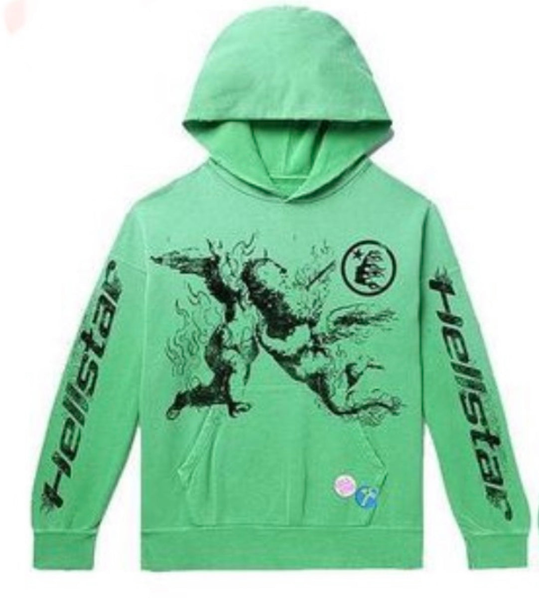 Hellstar Studios Green Hoodie Season 7 – GotEmKicks
