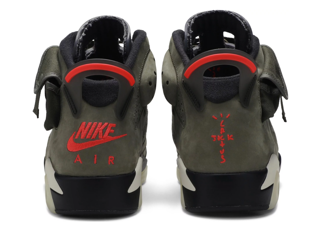 Air Jordan 6 Retro Travis Scott 'Olive' – GotEmKicks Air Jordan 6 Retro Travis Scott 'Olive' – GotEmKicks