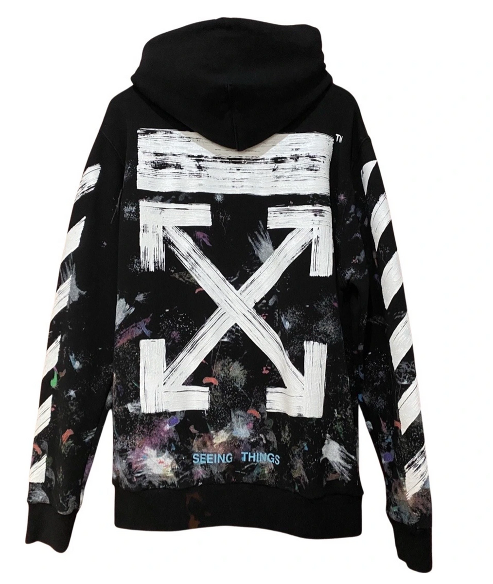 Off white galaxy zip hoodie 2025