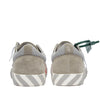 Off-White Low Vulcanised Suede Canvas Sneaker