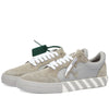 Off-White Low Vulcanised Suede Canvas Sneaker