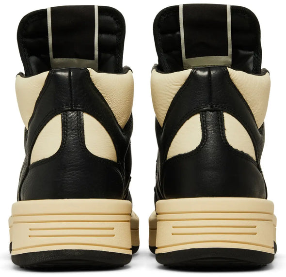 Rick Owens x DRKSHDW TURBOWPN Mid 'Black Cloud Cream'