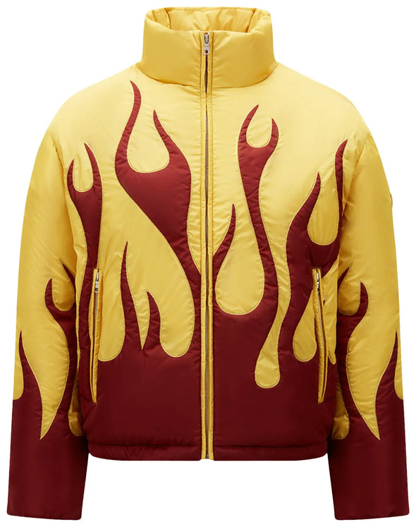 Moncler Genius Clancy Jacket 'Yellow/Red' Palm Angels