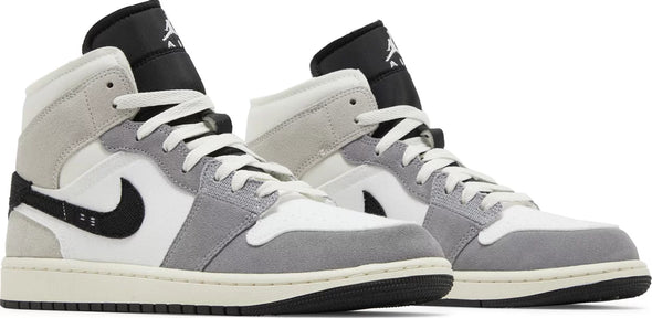 Air Jordan 1 Mid SE Craft 'Inside Out - Cement Grey'