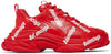 Balenciaga Triple S Sneaker 'Allover Logo - Tomato Red'