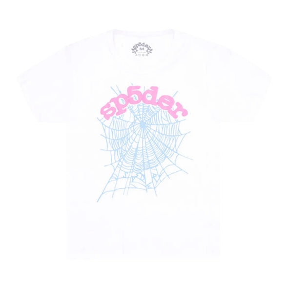 Sp5der OG Web Baby Tee 'White'