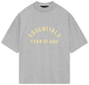 Fear of God Essentials Heavy Jersey Crewneck T-Shirt 'Light Heather Grey'