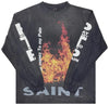 Saint Michael Sunrise To Sunset Long-Sleeve Tee 'Black'