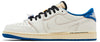 Air Jordan 1 Retro Low OG SP 'Sail Military Blue'  x Fragment Design x Travis Scott