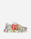 DOLCE & GABBANA  Daymaster Sneakers In Bianco Multi