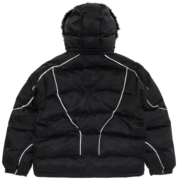 Supreme x Jordan Puffer Jacket 'Black'