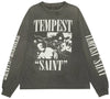 Saint Michael Tempest Long-Sleeve Tee 'Black'
