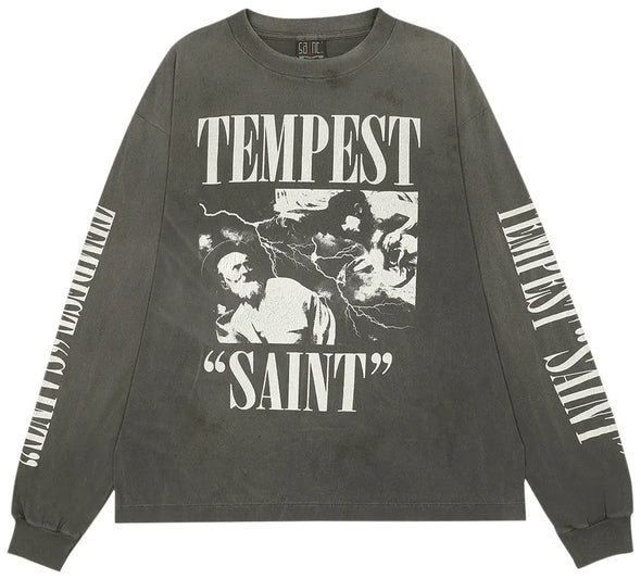 Saint Michael Tempest Long-Sleeve Tee 'Black'
