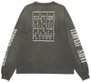 Saint Michael Tempest Long-Sleeve Tee 'Black'