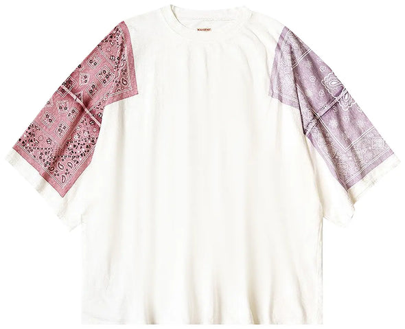 KAPITAL 18.5/-Jersey Bandanna HUGE T (COOKIE) 'PURPLE'