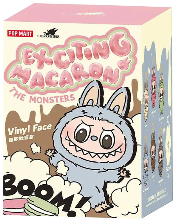 Labubu THE MONSTERS Exciting Macaron Vinyl Face Sealed Single Blind Box 'Mystery'
