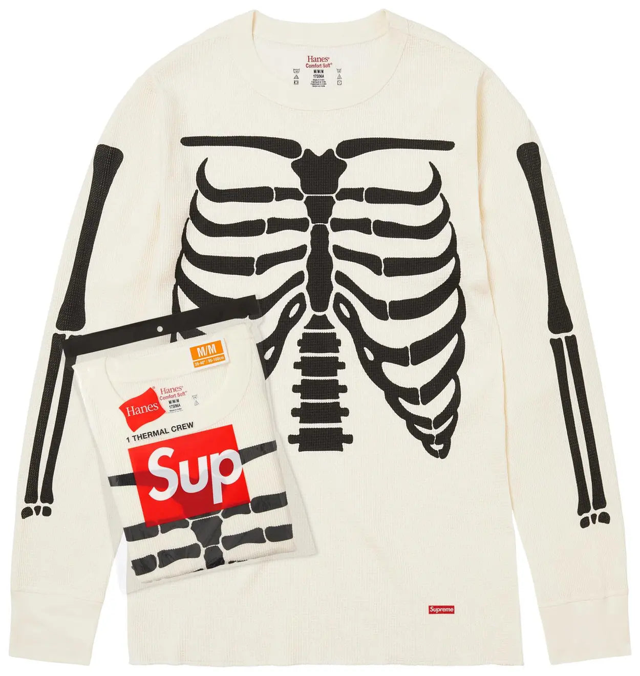 Supreme x Hanes Skeleton Thermal – GotEmKicks