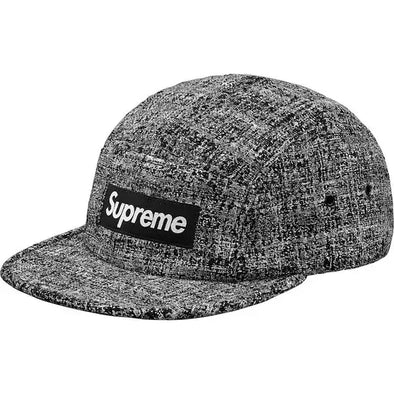 Supreme Boucle Camp SS18 Cap Black – GotEmKicks