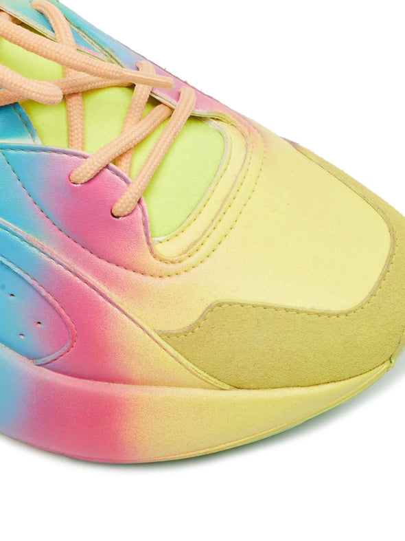 Stella McCartney Faux Leather Eclypse Lace Up Sneakers