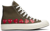 Comme des Garçons Play x Converse Chuck 70 Hi Top 'Multi Heart'