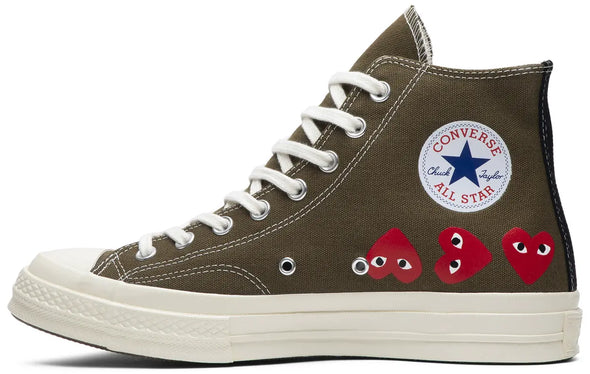 Comme des Garçons Play x Converse Chuck 70 Hi Top 'Multi Heart'
