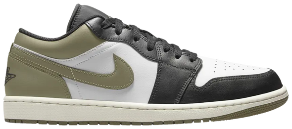 Air Jordan 1 Low 'Black Toe Medium Olive'