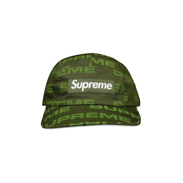 Supreme Reactive Print Camp Cap 'Olive'