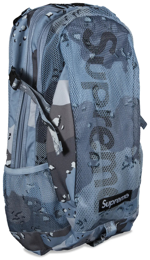 Supreme Backpack 'Blue Chocolate Chip Camo'