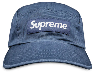Supreme Washed Chino Twill Camp Cap 'Slate' 2026 – GotEmKicks