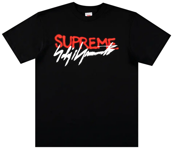 Supreme Yohji Yamamoto Logo Tee Black Men's - FW20 - US