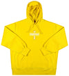 Supreme Cross Box Logo Hooded Sweatshirt 'Lemon'