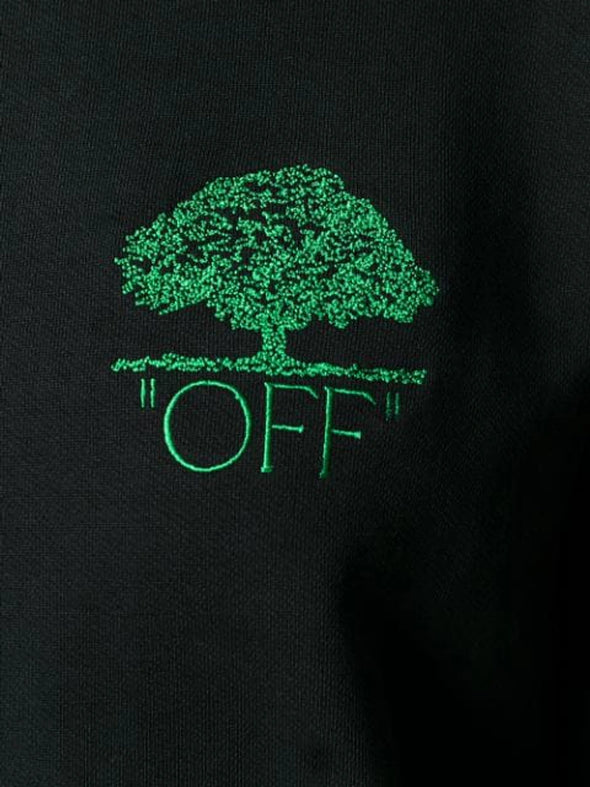 OFF-WHITE Off Tree Crewneck Black