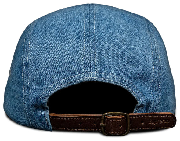 Supreme Washed Chino Twill Camp Cap 'Denim' – GotEmKicks