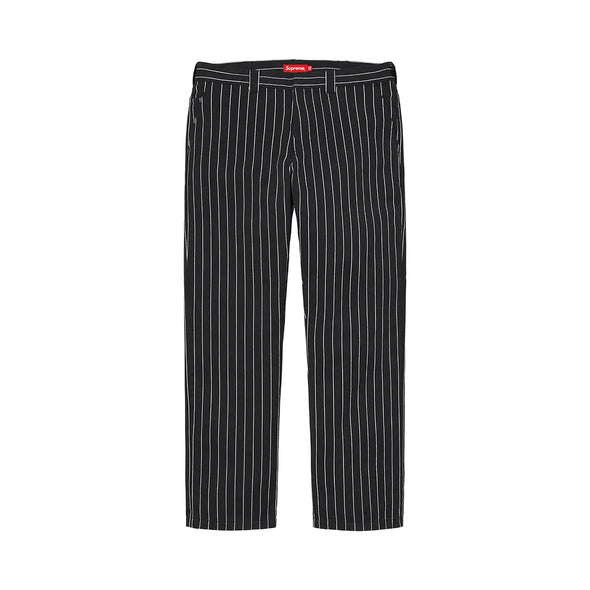 Supreme Work Pant 'Black Stripe'