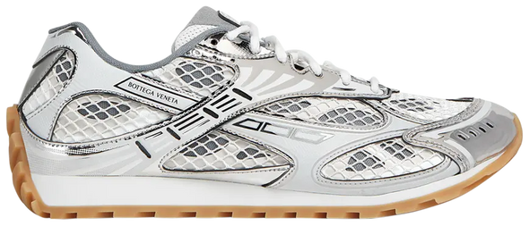 Bottega Veneta Orbit Sneaker 'White Silver'