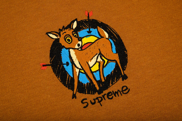 Supreme Deer Tee 'Burnt Orange'