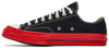 Converse Comme des Garçons Play x Chuck 70 Low 'Black Red'