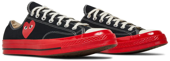 Converse Comme des Garçons Play x Chuck 70 Low 'Black Red'