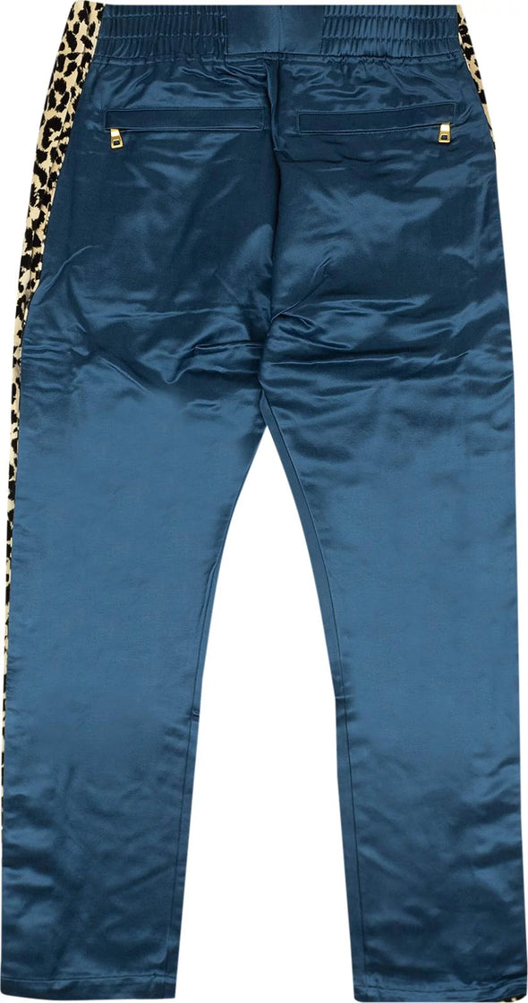 Just Don Leopard Tearaway Pants 'Blue '