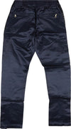 Just Don Jungle Satin Tearaway Pants 'Navy'