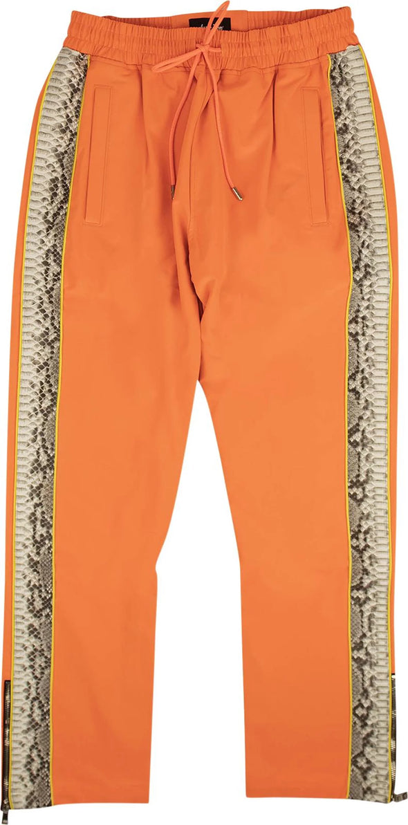 Just Don Python Jungle Track Pants 'Orange'