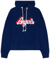 Palm Angels Angels Hoody 'Navy Blue/White'