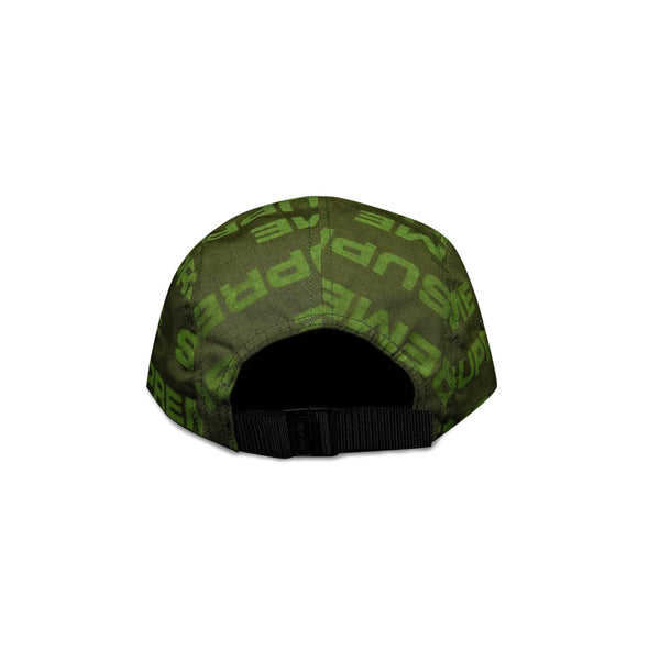 Supreme Reactive Print Camp Cap 'Olive'