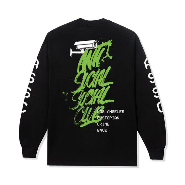 Antisocial Social Club 'Dystopian Crime Wave' Long Sleeve Tee