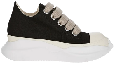 Rick Owens Concordians DRKSHDW Jumbo Lace Abstract Low 'Black Milk'