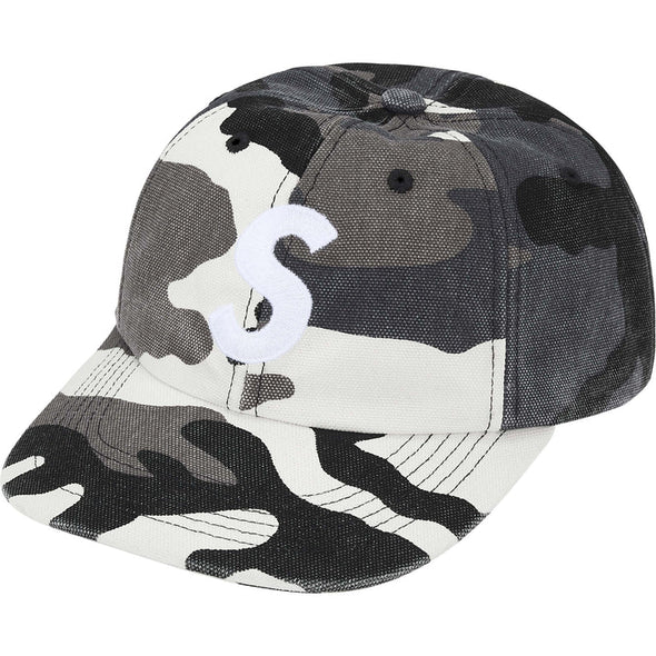 Supreme Pigment Canvas 6 Panel Snow Camo