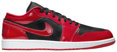 Air Jordan 1 Low 'Patent Varsity Red Black'