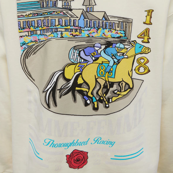 MILLIONAIRES ROW HOODIE CREAM